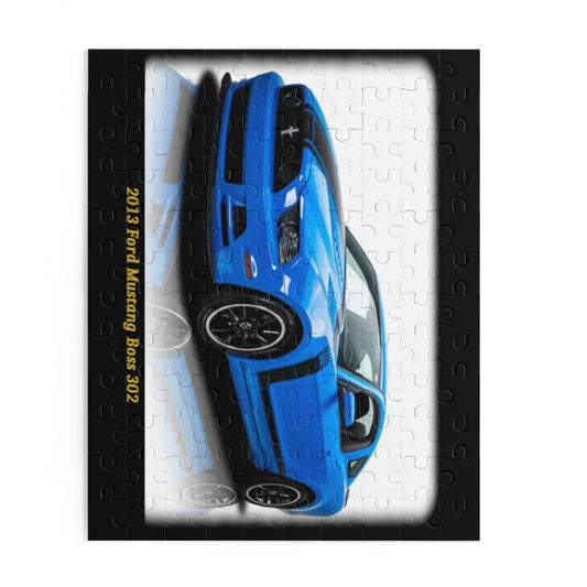 Vibrant 2013 Mustang Boss 302 Temp Puzzle (120 pcs) - Ultimate Muscle Car Fan Gift!