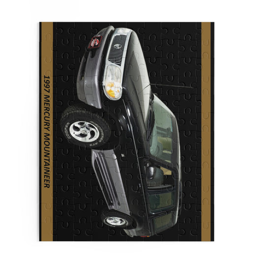 Classic 1997 Mercury Mountaineer SUV Puzzle - Iconic Retro Vehicle 120 pcs - Unique Gift for Car Enthusiasts