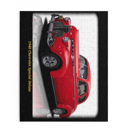 Capture Nostalgia: Iconic 1940 Special Deluxe Classic Car 120-Piece Jigsaw Puzzle - Ultimate Gift for Auto Lovers!