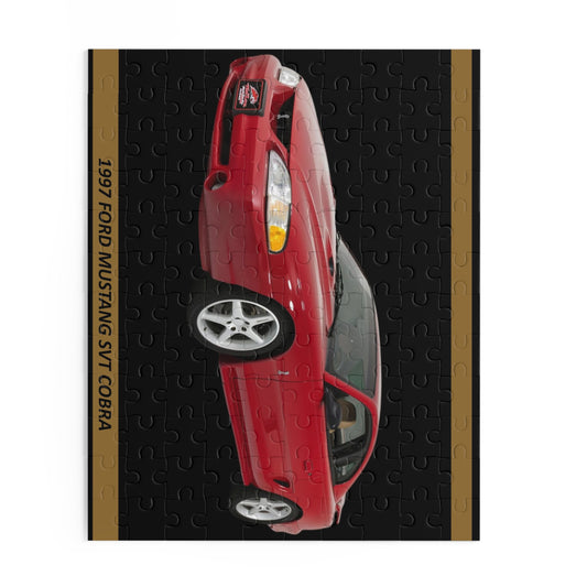 Classic 1997  Mustang SVT Cobra Temp Puzzle (120 pcs) - Iconic Muscle Car Collector's Gift