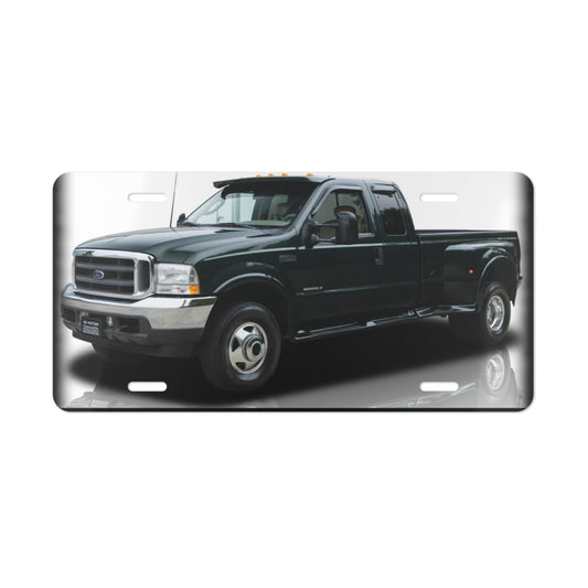Awesome 2003  F350 Dually Pickup Truck Metal Front License Plate | Classic Super Duty Vanity Plate | Durable Auto Accessory Gift