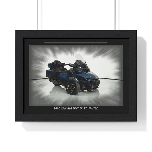 2020 Can-Am Spyder RT Limited Dynamic Roadster Poster - Ultimate Wall Art for Motorsports Enthusiasts & Man Caves