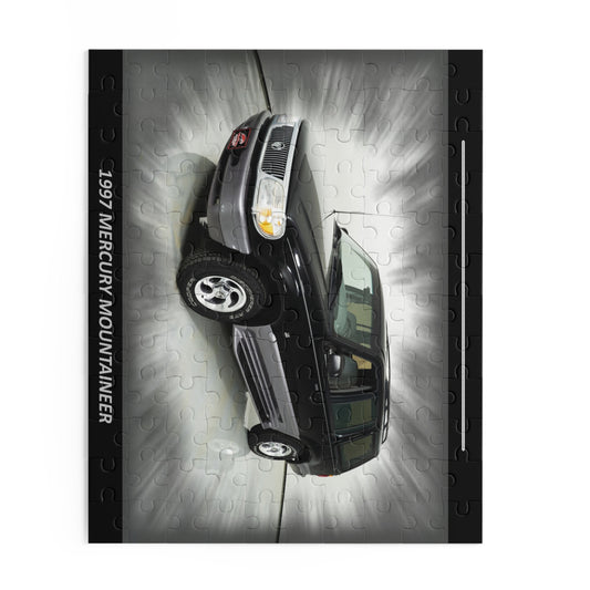 Classic 1997 Mercury Mountaineer V8 Temp Puzzle (120 pcs) – Iconic SUV Collector's Gift for Car Enthusiasts
