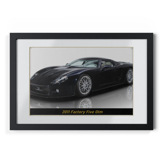 Breathtaking 2011 Factory Five Gtm Supercar Poster | Iconic Automotive Wall Art for Enthusiasts & Garage Decor