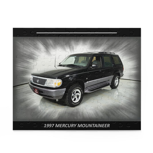 Classic 1997 Mercury Mountaineer V8 Temp Puzzle (120 pcs) – Iconic SUV Collector's Gift for Car Enthusiasts