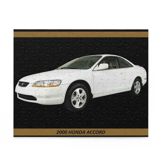 Classic 2000  Accord Coupe JDM Car Enthusiast Temp Puzzle (120 pcs) - Ultimate Gift!