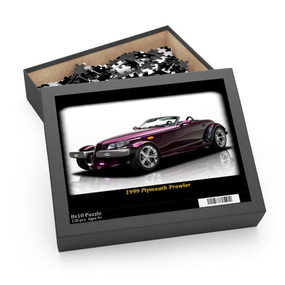 Captivating 1999 Plymouth Prowler Temp Puzzle (120 pcs) – Sleek Classic Car Enthusiast Gift