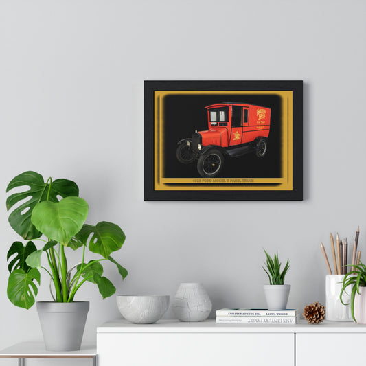 Classic 1923  Model T Anheuser-Busch Panel Truck Poster | Vintage Automotive Beer History Wall Art Print