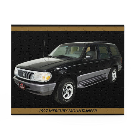 Classic 1997 Mercury Mountaineer SUV Puzzle - Iconic Retro Vehicle 120 pcs - Unique Gift for Car Enthusiasts