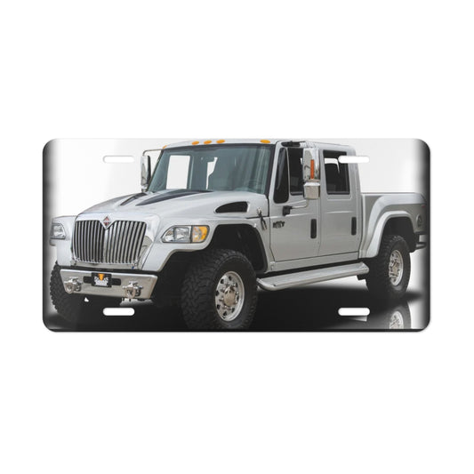 Bold 2008 International MXT 4x4 Truck Metal Front License Plate | Classic Vanity Plate for Off-Road Fans & Drivers