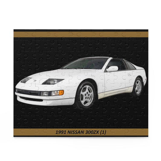 Classic 1991 Nissan 300ZX JDM Legend Temp Puzzle (120 pcs) – Ultimate Car Enthusiast Gift!