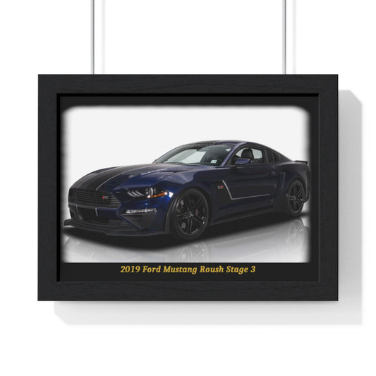 2019  Mustang Roush Stage 3 Poster | Epic American Muscle Car Art for Enthusiasts & Garage Decor