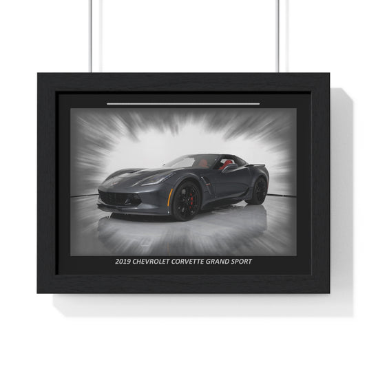 2019  Corvette Grand Sport Poster - Epic C7 Car Wall Art for Enthusiasts & Garage Decor | Stunning Automotive Print