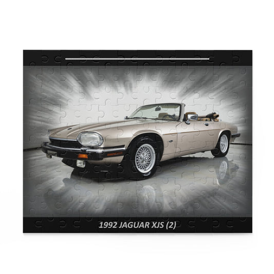 Captivating 1992  XJS Convertible Temp Puzzle (120 pcs) - Timeless Classic Car Art for Enthusiasts