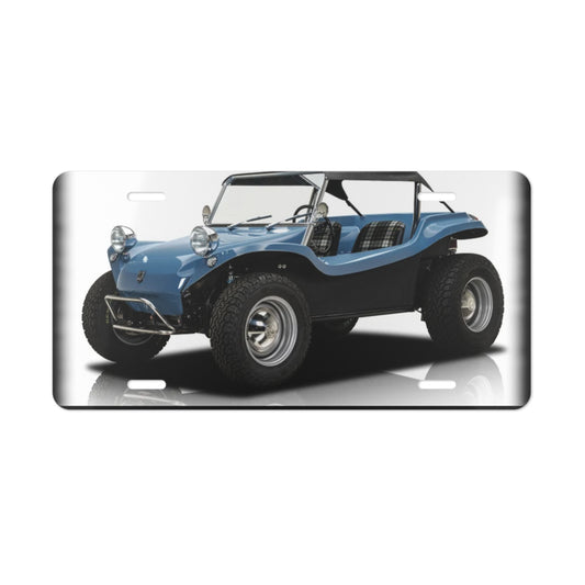 Awesome 1964 Meyers Manx Dune Buggy Classic Vanity Plate - Iconic Retro Metal Front License Plate for Car Enthusiasts & Garage Decor