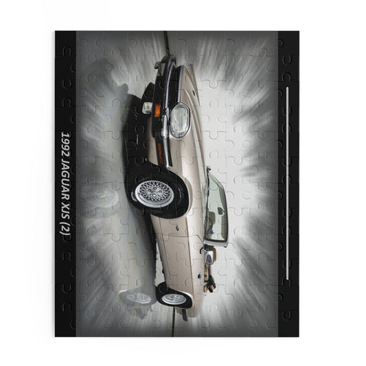 Captivating 1992  XJS Convertible Temp Puzzle (120 pcs) - Timeless Classic Car Art for Enthusiasts