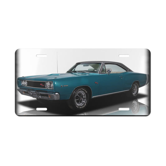 Awesome 1968  Coronet R/T Muscle Car Classic Vanity Plate - Metal Front License Plate | Iconic Vintage Car Gift