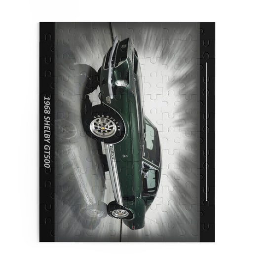 Classic 1968 Shelby GT500 Muscle Car Temp Puzzle (120 pcs) – Legendary Vintage  Collector Gift