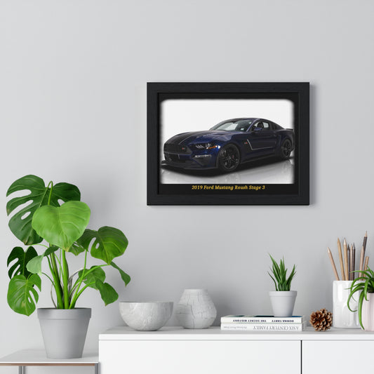 2019  Mustang Roush Stage 3 Poster | Epic American Muscle Car Art for Enthusiasts & Garage Decor
