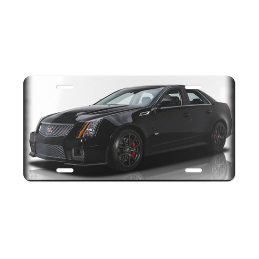 2013  CTS-V V-Series Metal Front License Plate - Ultimate Car Enthusiast Vanity Plate | Premium Auto Accessory