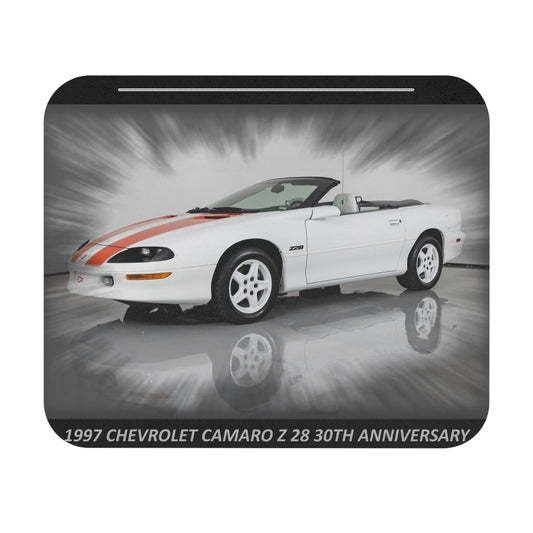 Classic 1997  Camaro Z28 30th Anniversary Mousepad - Iconic Muscle Car Desk Mat for Enthusiasts & Gamers