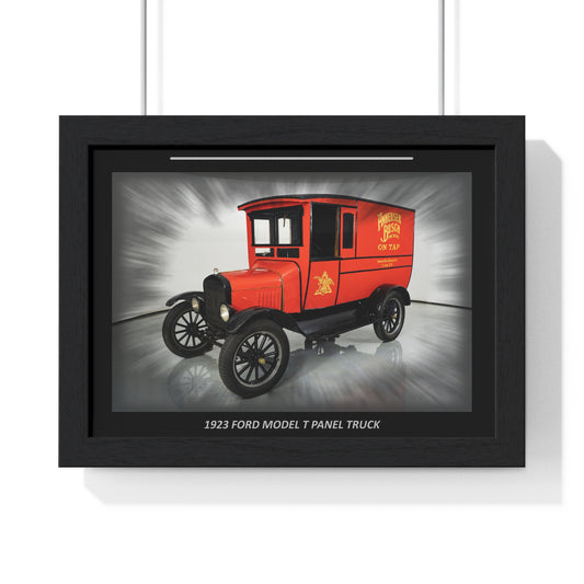 Classic 1923  Model T Budweiser Panel Truck Poster - Iconic Vintage Anheuser-Busch Beer Delivery Car Art Print