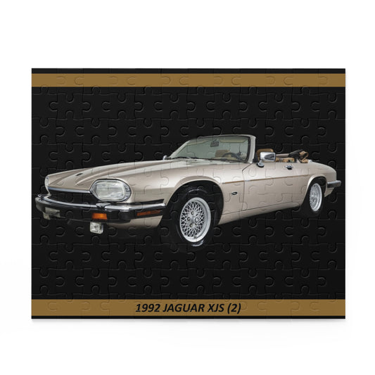 Captivating 1992  XJS Luxury Car Temp Puzzle (120 pcs) - Vintage Automotive Art for Enthusiasts