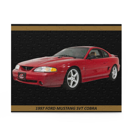 Classic 1997  Mustang SVT Cobra Temp Puzzle (120 pcs) - Iconic Muscle Car Collector's Gift