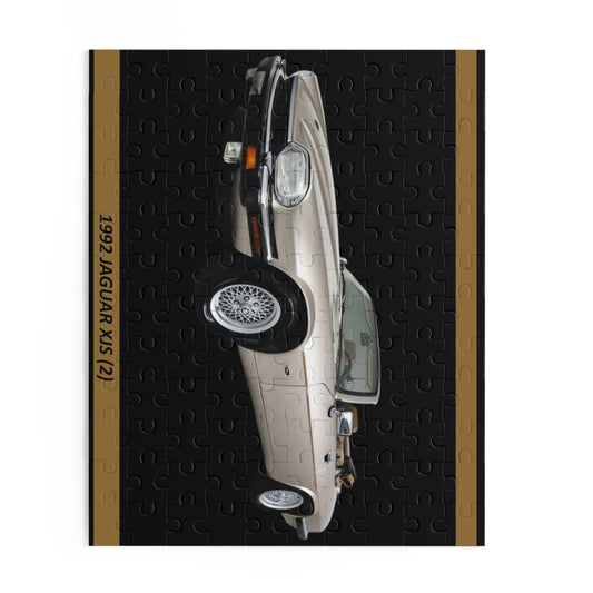 Captivating 1992  XJS Luxury Car Temp Puzzle (120 pcs) - Vintage Automotive Art for Enthusiasts